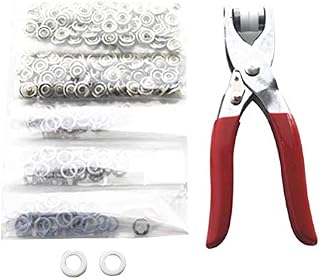 200 Pcs Snap Fasteners Tool Kit 9.5mm Metal Grommet Kit Press Studs Snap