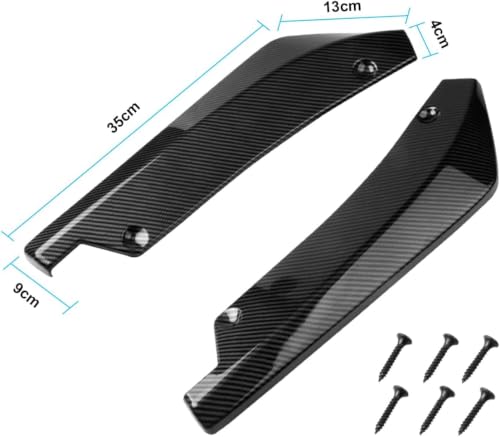 Chocs arrière diffuseur séparateur spoiler MG GT avec jupes latérales et aileron - 3