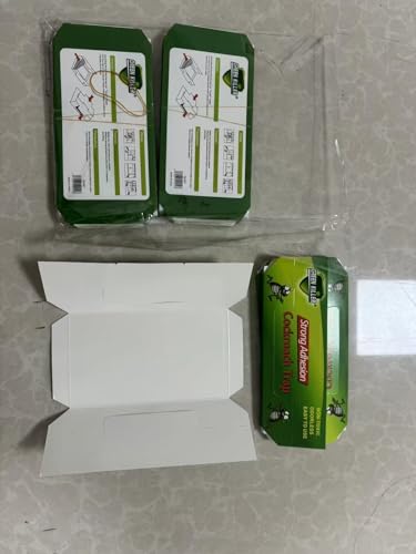 Trampas para cucarachas pack de 18 unidades con pegamento de alta efectividad 3