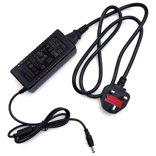 JZK 24V 2A Power supply AC 100-240V 1.8A to DC 24V 48W AC DC power adapter converter transformer, 5.5mm x 2.1mm jack for LED strip light, LCD monitor, router, CCTV security camera