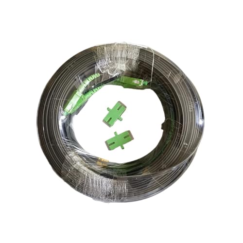 Câble fibre optique monomode SC double noyau extérieur drop adapteur 80m