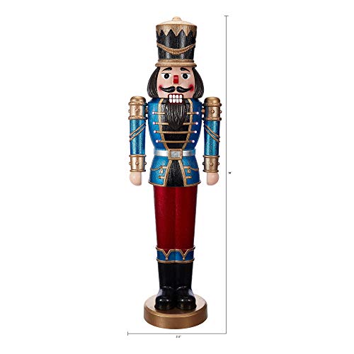 Holiday Time Nutcracker, 68 inches Tall - Thumbnail 4
