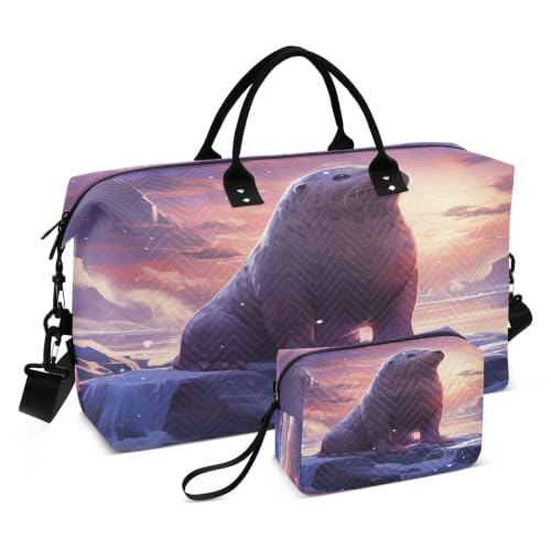 Sac de sport pour filles et hommes Lion De Mer l'accessoire idéal pour le fitness et les voyages