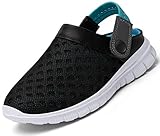 Sommerschuhe:Bequem und atmungsaktives Futter design mit herausnehmbarer Innensohle, feuchtigkeitsabsorbierend, antibakteriell, Halte deine Füße trocken.