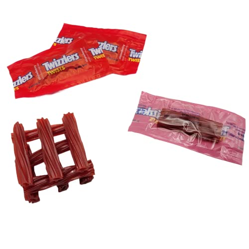 Twizzlers Twists Strawberry Flavored Chewy Licorice Candy - Snacks Size Bulk Twizzlers - Individually Wrapped (4 Pound (Pack Of 1)) #TOP6