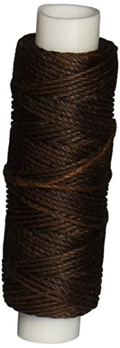 Tandy Leather Waxed Nylon Thread 25 yds. (22.9 m) (Brown)