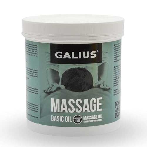 Galius - Aceite Sólido de Romero para Masajes - Aceites Esenciales para Profesionales y Deportistas - Aceite de Romero - Combate la Inflamación Alivia el Dolor Muscular Estimula la Circulación 500ml