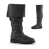 piratenstiefel selber machen Mittelalterliche einfache, aber elegant aussehende Lederstiefel, mittlerer Absatz Kreuzriemen Design, kann Ihren einzigartigen Geschmack und Ihr elegantes Temperament zeigen.