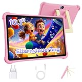 ALLDOCUBE iPlay 70 SE Kinder Tablet - Rosa 10 Zoll, iWAWA Kindersicherung, 4G LTE Android 15 mit 7GB RAM+64GB ROM (TF 512GB), 5500mAh, 5G Wi-Fi, BT 5.0, GPS, Kids Tablet mit Eva Case