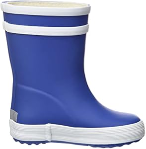 POM POM Rubberlaarzen AOP blauw/beige goedkoop kopen