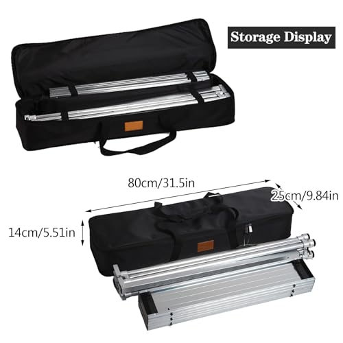 Table pliante de pique-nique portable réglable alu - 3