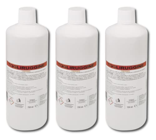 Lux Metal 3 Acido Fosforico Togli Ruggine 750 Ml Potente Convertitore Ruggine Con Antiruggine Rimuovi Elimina Sciogli Ruggine Dal Metallo Antiruggine 