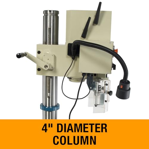Baileigh 20-Inch Gear Driven Drill Press, 1-1/2 HP, 110V (DP-1000G)