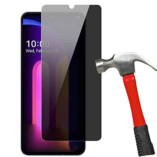 [2-Pack] Privacy Anti-Spy Case-friendly Tempered Glass Screen Protector for LG V60 ThinQ 5G (Privacy)