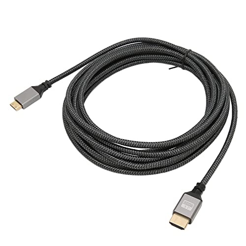Rosvola Cable de proyector de Interfaz Multimedia HD, Delgado y Elegante 4K 60Hz Macho a Macho Cable de Interfaz Multimedia HD de Alta Velocidad para computadora para Monitor de TV