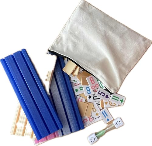 Tiles Game Set, 192 fichas y accesorios, tamaño viaje miniatura 1