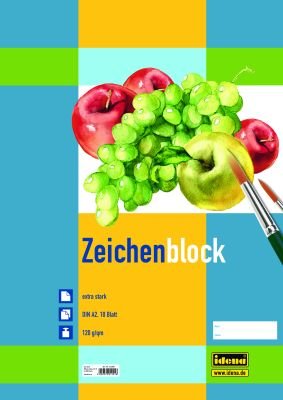 Preisvergleich Produktbild Idena Zeichenblock A2 10 Blatt