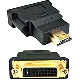 DVI-I29ピン Dual Link モニタケーブル 変換・延長アダプタ DVIケーブルをHDMIに変換してモニタやディスプレイに出力します(HDMIオス-DVI29メス) C229A