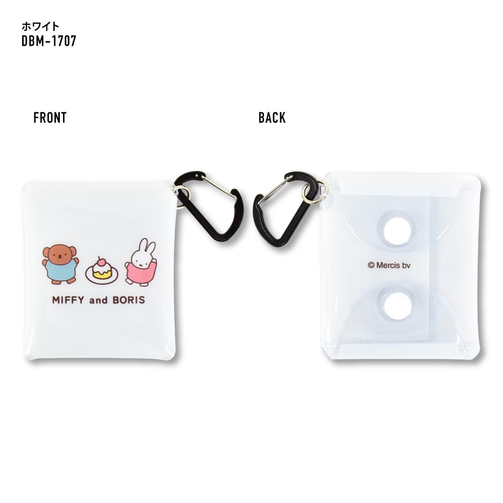 Amazon | クリアポーチ カラビナ付き クリアマルチケース SSサイズ