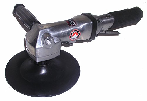 Canadian Tool and Supply 7-Inch Air Angle Buffer / Polisher with 5