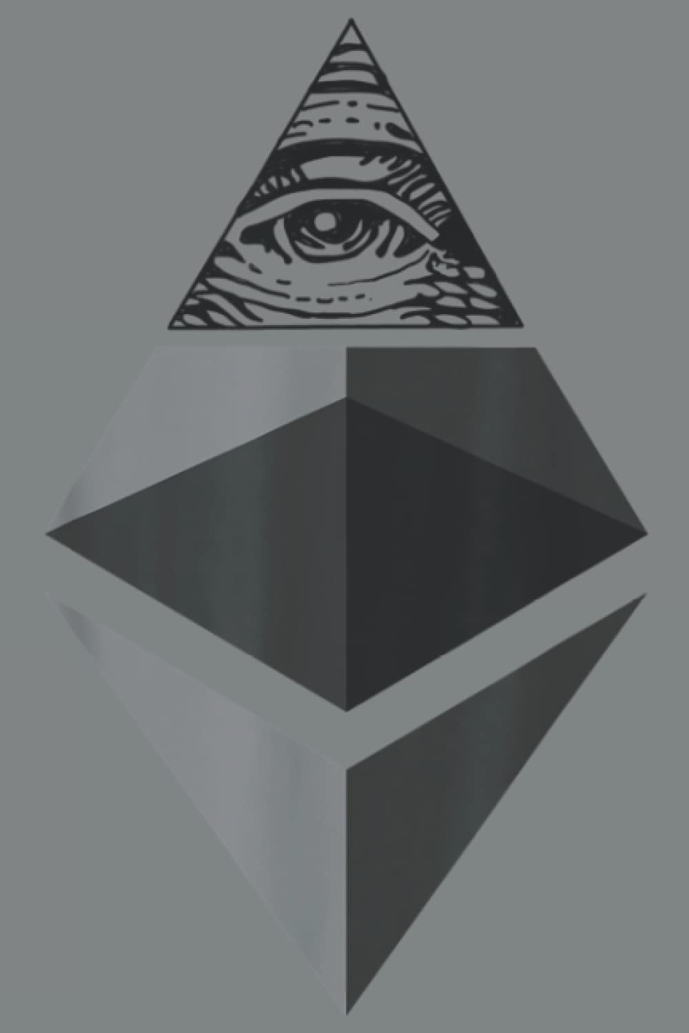 Illuminati Ethereum Ethereum Crypto Currency Moon Logo Heart Journal  Notebook | Desertcart INDIA