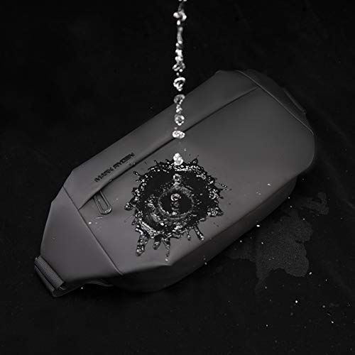 DECDEAL Pacote de peito pequeno Novo Estilo Lazer Esporte Moda Homem Pacote de ombro único