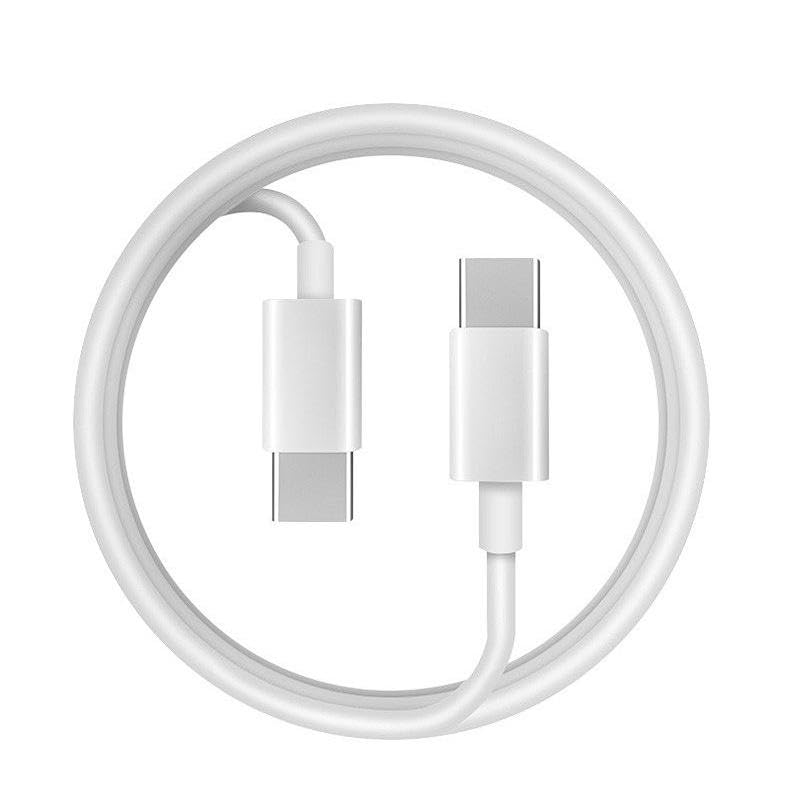 Type-C To Type-C Cable For Chevrolet Sail Hatchback Original USB Data & Charging Cable PD Dash WRAP Fast Charging 60W High Speed Rapid Fast Turbo QC 3.0 Charging Cable (White, 4Amp, SZ.N8)