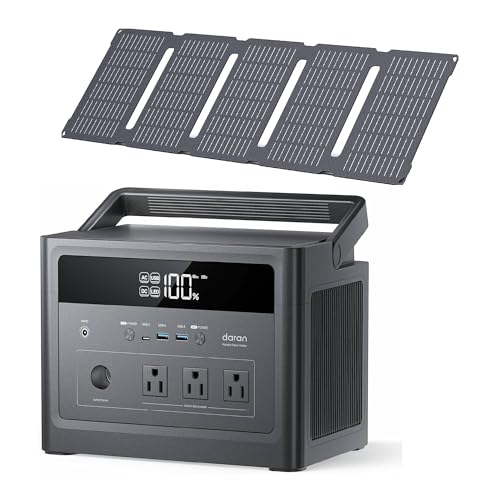 Portable Power Station 600W Solar