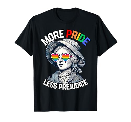 More Pride Less Prejudice Pride Month LGBTQ Gay Lesben Kids T-Shirt