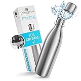 ✅ 𝐒𝐏𝐑𝐔𝐃𝐄𝐋𝐍 & 𝐌𝐈𝐓𝐍𝐄𝐇𝐌𝐄𝐍 - Die Lichtenwerk SodaSteel einfach in den Crystal stellen, sprudeln und direkt mitnehmen! Kein lästiges Umfüllen mehr!