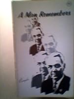 A Man Remembers B0058XIVEG Book Cover