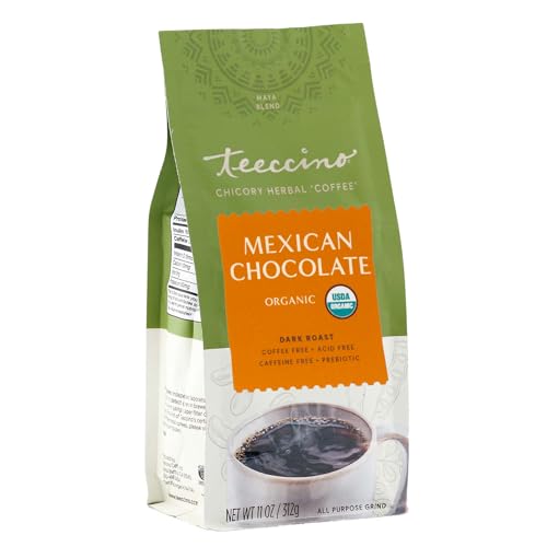 Teeccino Mexican Chocolate chicory coffee alternative