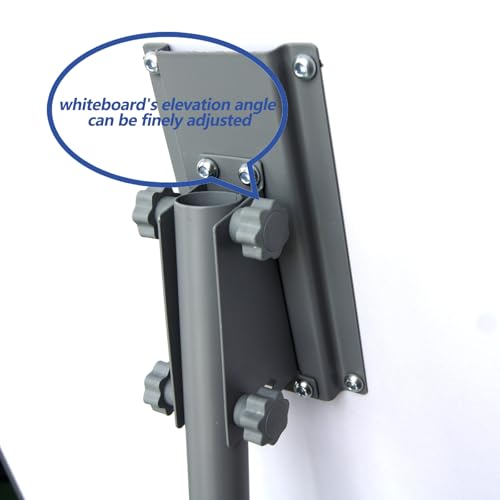 BEST BOARD Mobile Whiteboard with Stand 26x40 Inch Adjustable Height Rolling Whiteboard on Wheels, Magnetic Dry Erase Board with Flip Chart Easel Stand, Paper Pad for Office, Classroom