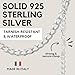 KISPER Mens Silver Chain Necklace - 925 Sterling Silver Necklace for Men, Solid Diamond-Cut Curb Cuban Link Chain, 5mm Italian Silver Chain with Lobster Clasp - Made in Italy, 20 inches