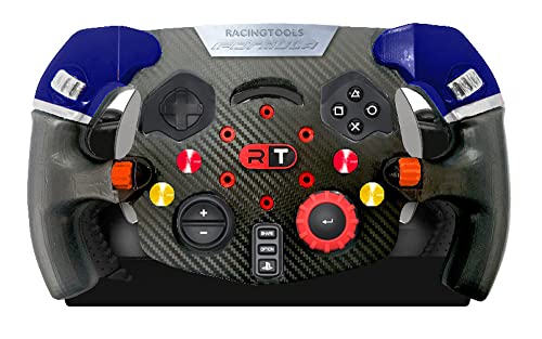 RacingTools Lenkradkranz Formula für Logitech G29/G923 – Simracing Lenkrad-Ersatz, Starre Monoblock-Bauweise