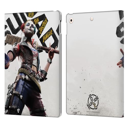 Étui en cuir de qualité Suicide Squad Harley Quinn pour Apple iPad 10.2