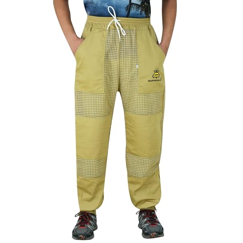 BeeProGear Sting-Proof Beekeeping Pants for Men & Women Ventilated 3-Layer Mesh Bee Trousers with Tool Pockets & Carry Bag - Beekeeping Gear Pants Ventilated Beekeeping Pants (Brown X-Large).