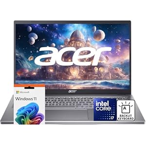 Acer Aspire Premium 15.6″ FHD Laptop | Intel Core i7-1255U up to 4.7G...