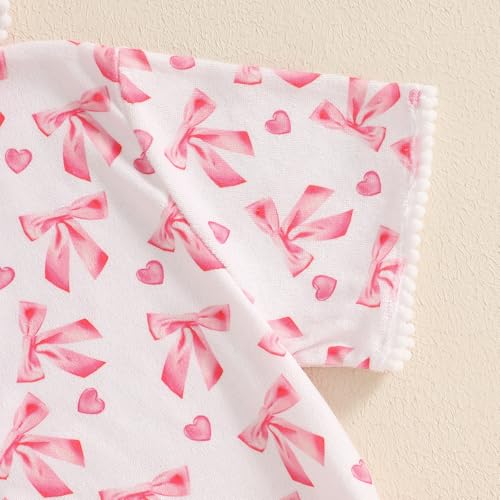 Image of Socutebabe Toddler Girl Swimsuit Cover Up Kids Beach Dress Bow Print Long Sleeve Hooded Bathing Suit Towel Coverup Swimwear