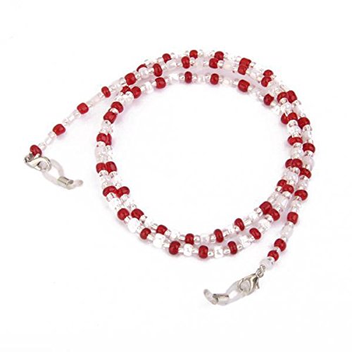 BNF® 2x Red Beaded Glasses Eyewear Spectacles Cord Holder Chain Necklace Anklet|Health & Beauty | Vision Care | Other Vision Care|1 X Beads Gles Chain Cord-image-25