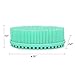 Agirlvct 2 Pack Silicone Loofah Body Scrubber, Soft Rubber Loofahs,Sponge Scrubber Brush,Loofa Bath Shower Kit,Silicon Back Scrubber Eco for Gym Massaging Travel Men Family(Green Red)
