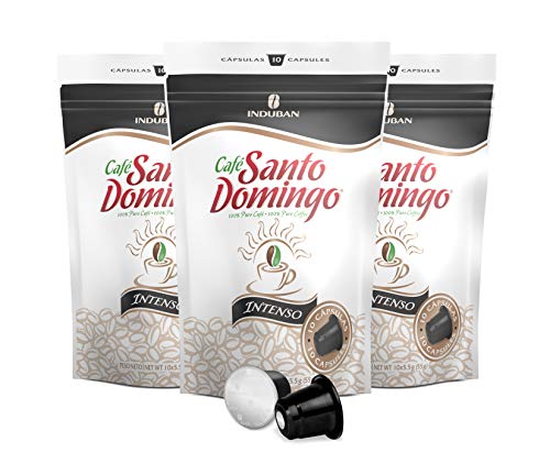 Café Santo Domingo Intenso Capsules 30 Count-Nespresso Original Compatible - image 1