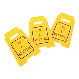 Fonction universelle : utilisés comme signalétique de bureau, panneaux d’avertissement ou mini-panneaux de mise en garde, ces panneaux s’adaptent à les espaces de travail, du bureau à domicile aux salles de réunion. petits panneaux d’avertissement humoristiques, signalétique de bureau