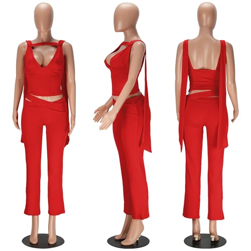 Image of Jigfar Women Sexy Elegant Bodycon Jumpsuit Going Out Romper Birthday Party Club Night Outfits