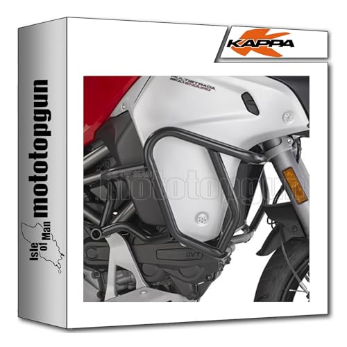 Sabot Kappa KN7408 noir : protégez le moteur de votre Multistrada 1260