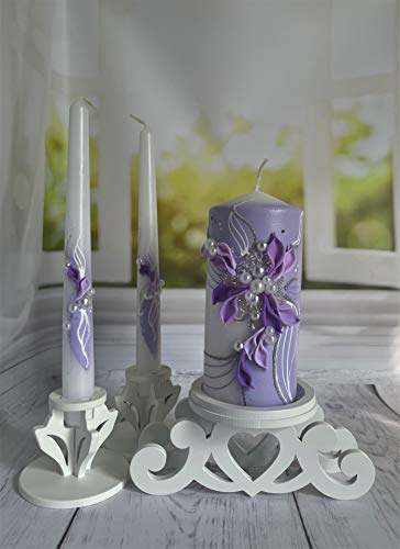image for Magik Life Unity Candle Set for Wedding - Wedding décor Wedding Acces