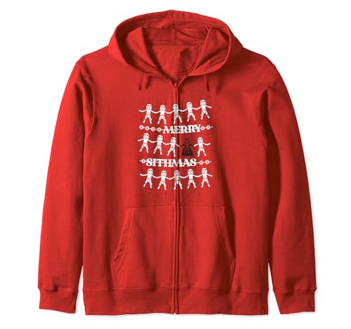 Sweat zippé Star Wars chaud et confortable pour le jour du pull moche