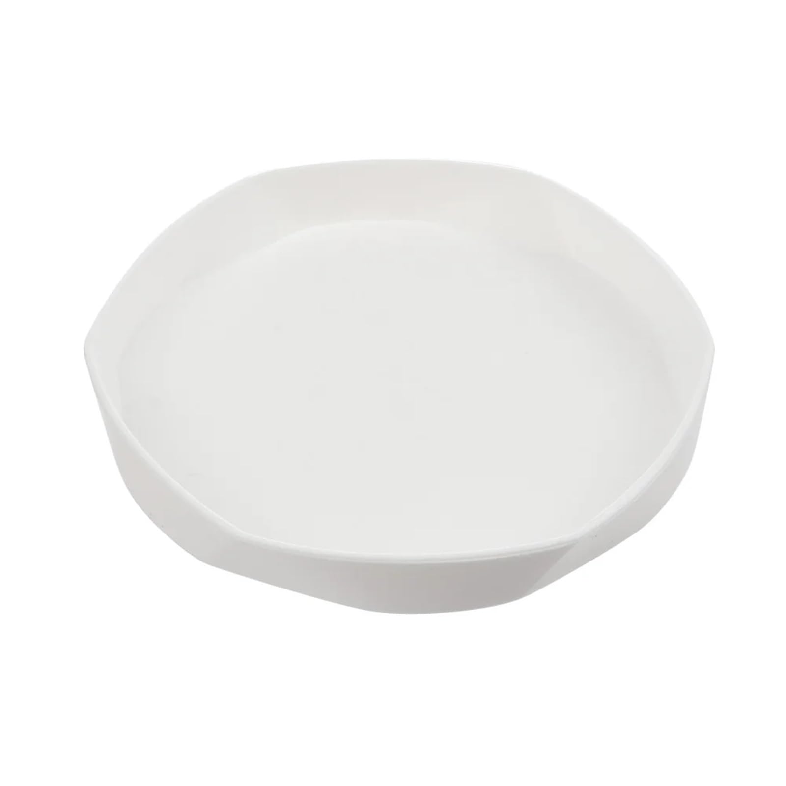 DSFIHJO Plant Tray 1PC Colorful Plastic Resin Plant Saucer Drip Trays Tray Saucers Indoor Outdoor Flower Pot Garden Supplies(White 11cm)