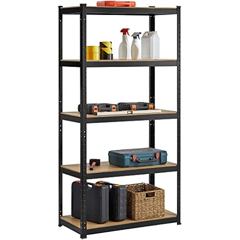 Yaheetech 5-Tier Heavy Duty Storage Shelves Cover