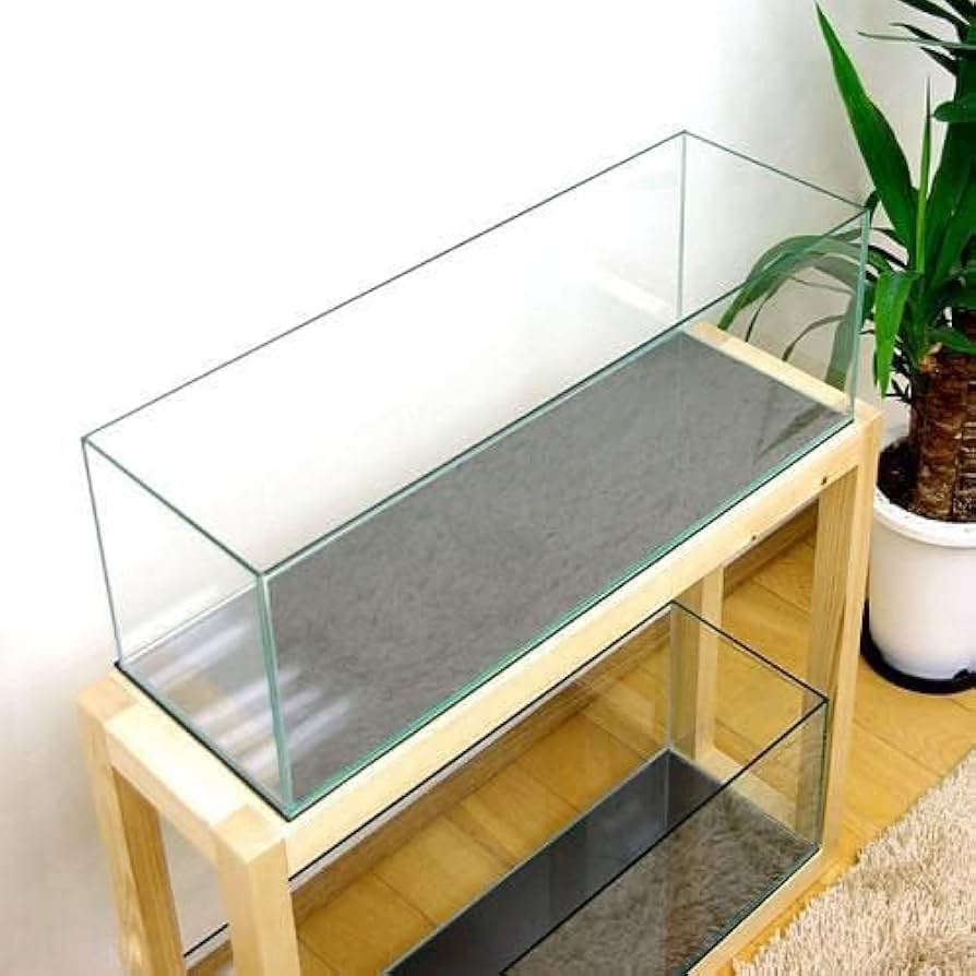 【美品】60cmオールガラス水槽600×450×600 楽天市場】GEX マリーナ幅60cm水槽LOW MR600BKL-Nガラス水槽